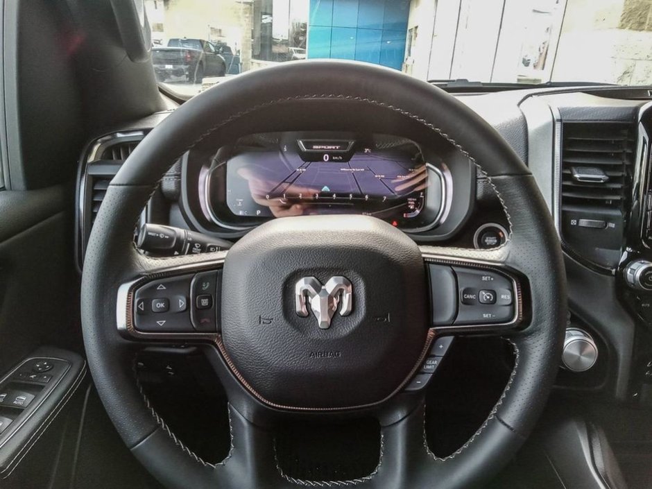 2024 Ram 1500 SPORT, 5.7L HEMI V8 W/ ETORQUE, CLASS IV HITCH RECEIVER, REVERSE CAMERA, FORWARD COLLISION WARNING-12