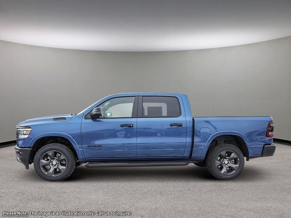 2024 Ram 1500 Big Horn BUILT TO SERVE EDITION, 5.7L HEMI V8, CENTER CONSOLE LOCKBOX, REMOTE START, 9SPKR ALPINE AUDIO W/ SUBWOOFER, FACTORY RA-2