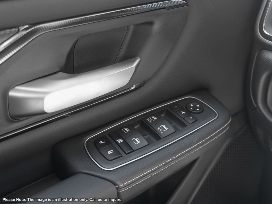 2024 Ram 1500 SPORT IN DIAMOND BLACK EQUIPPED WITH A 5.7L HEMI V8 W/ETORQUE , 4X4 , 8SPD AUTO , 22INCH RIMS , BSM/RCPD , 125L TANK , SPORT HOO-14