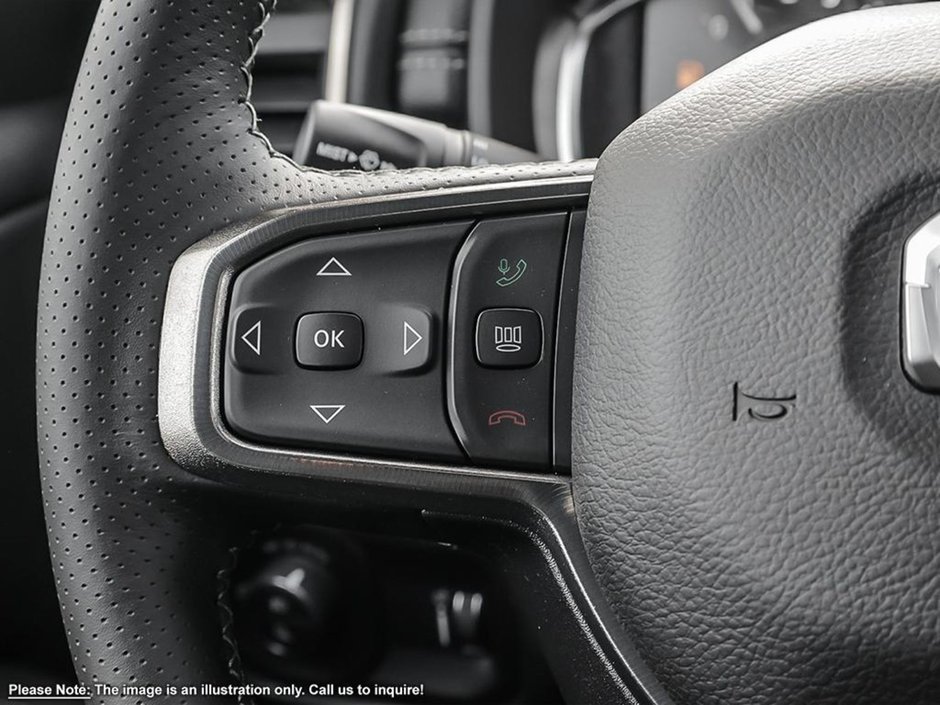 2024 Ram 1500 SPORT IN BRIGHT WHITE EQUIPPED WITH A 5.7L HEMI V8 , 4X4 , 8SPD AUTO , 22INCH RIMS , 125L TANK , BSM/RCPD , SPORT HOOD , PANORAM-10