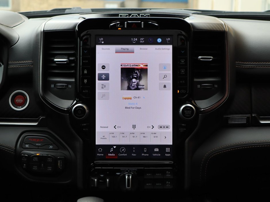 2024 Ram 1500 TRX FINAL EDITION IN DIAMOND BLACK EQUIPPED WITH A 6.2L SUPERCHARGED SRT V8 , 4X4 , 8SPD TF AUTO , PERF SHOCK ABSORBERS , ADAPTI-28