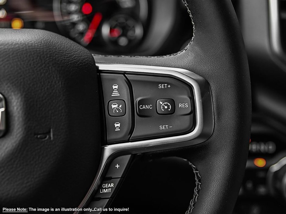 2025 Ram 1500 BIG HORN SPORT IN RED PEARL EQUIPPED WITH A 3.0L HURRICANE TWIN TURBO I6 , 4X4 , 8SPD AUTO , 20INCH RIMS , TRAILER BRAKE CONTROL-14