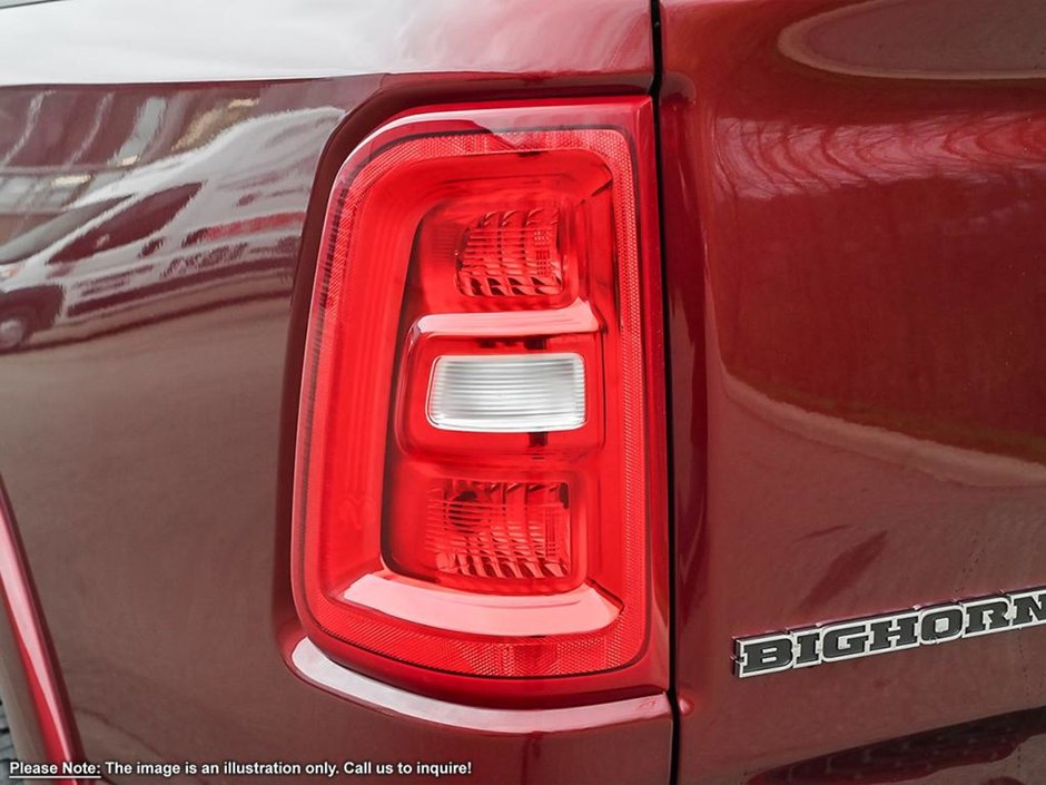 2025 Ram 1500 BIG HORN SPORT IN RED PEARL EQUIPPED WITH A 3.0L HURRICANE TWIN TURBO I6 , 4X4 , 8SPD AUTO , 20INCH RIMS , TRAILER BRAKE CONTROL-10