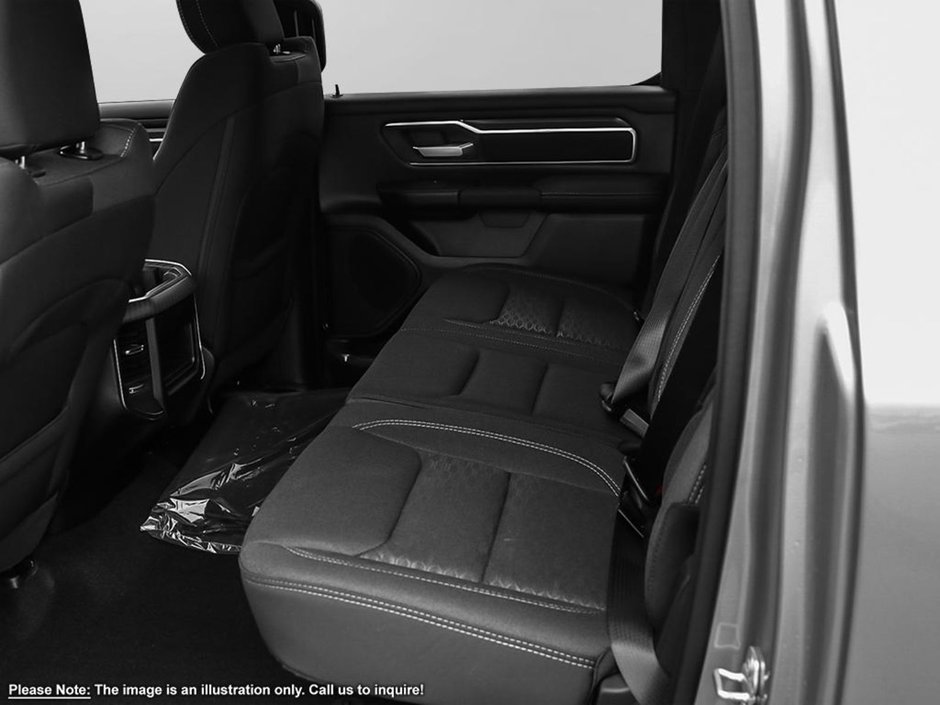 2025 Ram 1500 BIG HORN SPORT IN BILLET SILVER EQUIPPED WITH A 3.0L TWIN TURBO I6 , 4X4 , 8SPD AUTO , TRAILER BRAKE CONTROL , 20INCH RIMS , SPO-18