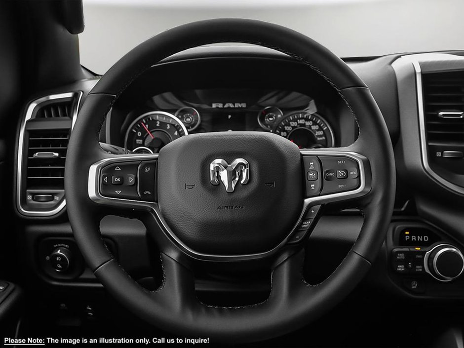 2025 Ram 1500 BIG HORN SPORT IN BILLET SILVER EQUIPPED WITH A 3.0L TWIN TURBO I6 , 4X4 , 8SPD AUTO , TRAILER BRAKE CONTROL , 20INCH RIMS , SPO-10