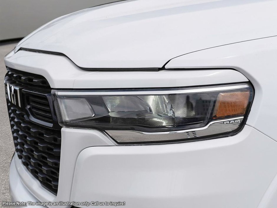 2025 Ram 1500 BIG HORN IN BRIGHT WHITE EQUIPPED WITH A 3.6L V6 W/ETORQUE , 4X4 , 8SPD AUTO , TRAILER BRAKE CONTROL , 20INCH RIMS , BIG HORN LV-8