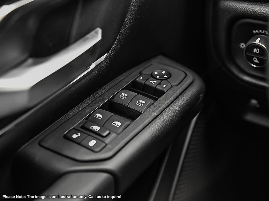 2025 Ram 1500 BIG HORN SPORT IN DIAMOND BLACK EQUIPPED WITH A 3.0L TWIN TURBO , 4X4 , 8SPD AUTO , PANORAMIC SUNROOF , 125L TANK , BIG HORN LVL-15