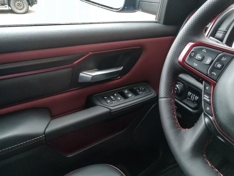 2025 Ram 1500 REBEL IN HYDRO BLUE EQUIPPED WITH A 3.0L TWIN TURBO I6 , 4X4 , 8SPD AUTO , PERF SHOCKS , CLOTH/VINYL BUCKET SEATS-15