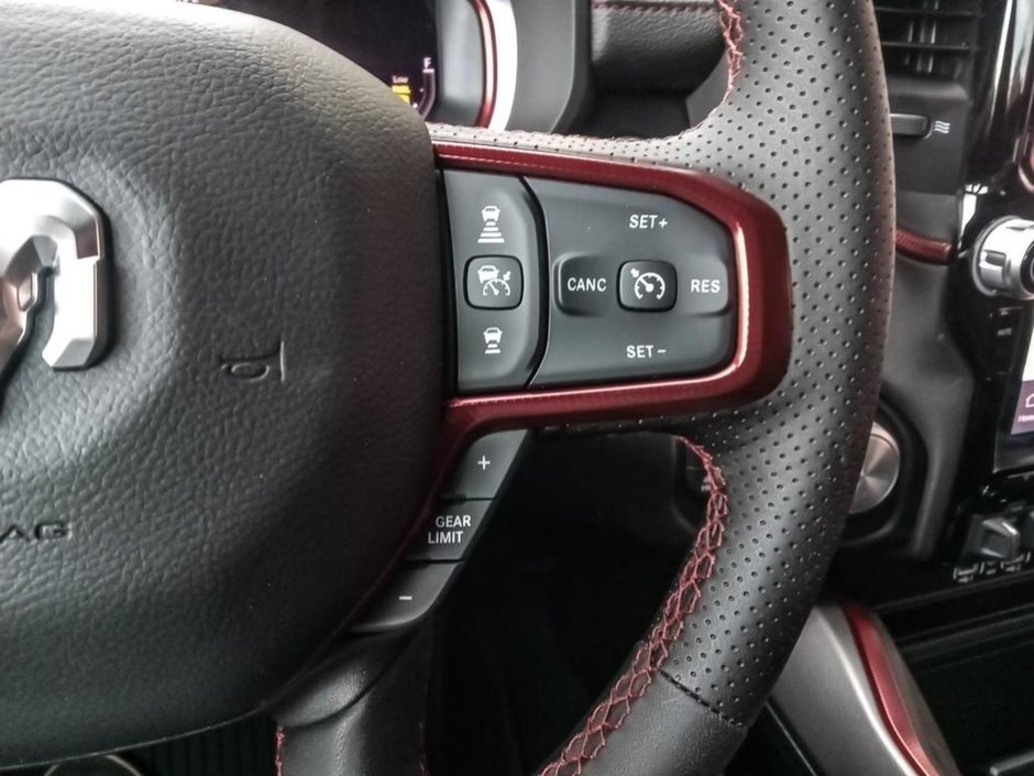 2025 Ram 1500 REBEL IN HYDRO BLUE EQUIPPED WITH A 3.0L TWIN TURBO I6 , 4X4 , 8SPD AUTO , PERF SHOCKS , CLOTH/VINYL BUCKET SEATS-14