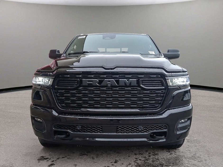2025 Ram 1500 TRADESMAN SPORT IN DIAMOND BLACK EQUIPPED WITH A 3.0L TWIN TURBO , 4X4 , 8SPD AUTO , TRADESMAN LVL 1 , SPORT APPEARANCE PCKG , P-1