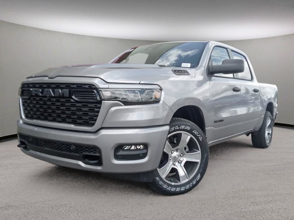 2025 Ram 1500 TRADESMAN SPORT IN BILLET METALLIC EQUIPPED WITH A 3.0L TWIN TURBO , 4X4 , 8SPD AUTO , TRADESMAN LVL 1 , SPORT APPEARANCE PCKG ,-0
