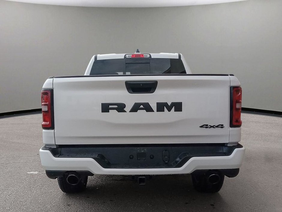 2025 Ram 1500 TRADESMAN SPORT IN BRIGHT WHITE EQUIPPED WITH A 3.0L TWIN TURBO I6 , 4X4 , 8SPD AUTO , TRADESMAN LVL 1 , SPORT APPEARANCE PCKG ,-4