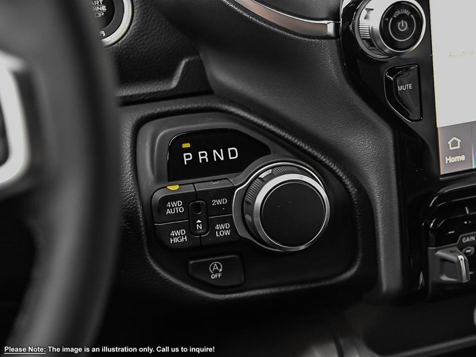 2025 Ram 1500 BIG HORN NIGHT EDITION IN BRIGHT WHITE EQUIPPED WITH A 3.6L V6 W/ETORQUE , 4X4 , 8SPD AUTO , BIG HORN LVL 2 , ALPINE AUDIO , 12I-15