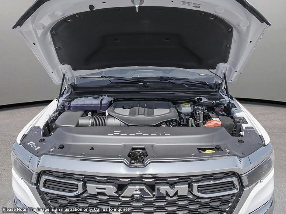 2025 Ram 1500 SXT TRADESMAN IN BRIGHT WHITE EQUIPPED WITH A 3.6L V6 W/ETORQUE , 4X4 , 8SPD AUTO , TRADESMAN LVL 1 , SXT APPEARANCE GROUP , BAC-5