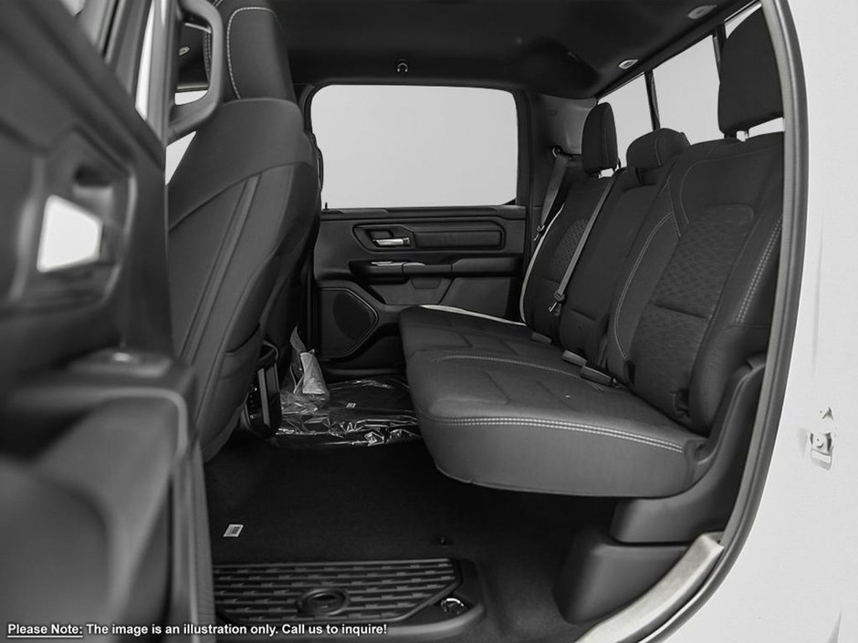 2025 Ram 1500 SXT TRADESMAN IN BRIGHT WHITE EQUIPPED WITH A 3.6L V6 W/ETORQUE , 4X4 , 8SPD AUTO , TRADESMAN LVL 1 , SXT APPEARANCE GROUP , BAC-20