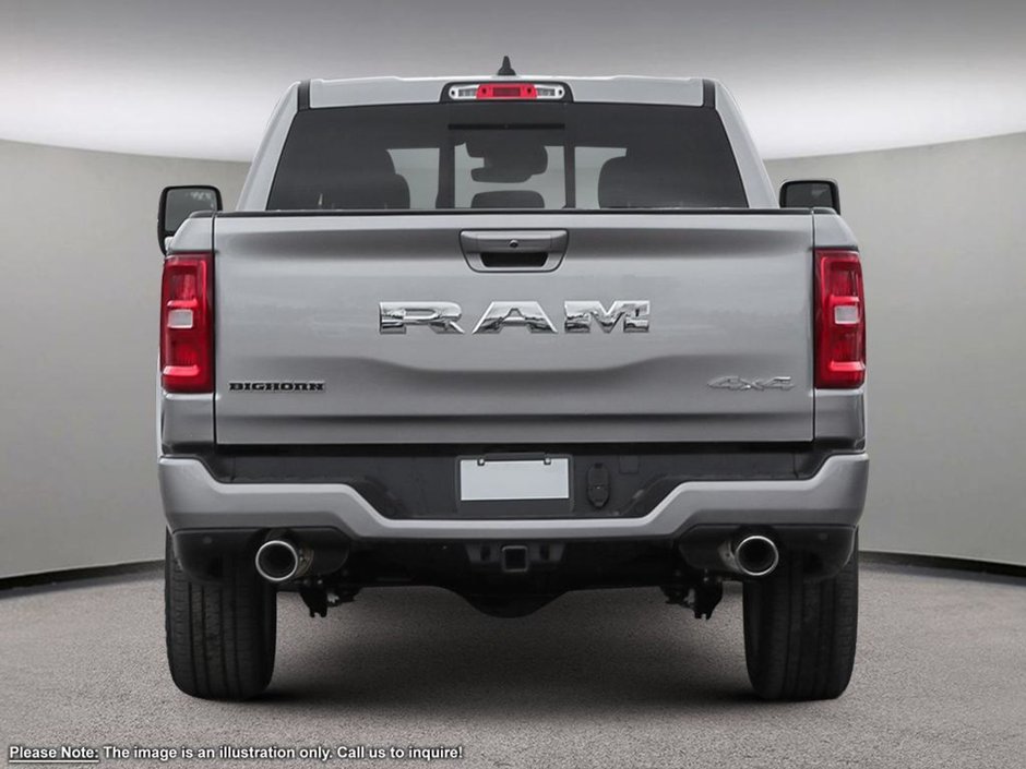 2025 Ram 1500 BIG HORN SPORT IN BILLET SILVER EQUIPPED WITH A 3.0L TWIN TURBO I6 , 4X4 , 8SPD AUTO , 125L TANK , BIG HORN LVL 1 , PROTECTION G-4