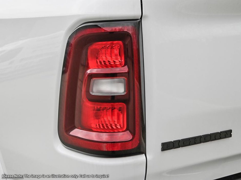 2025 Ram 1500 BIG HORN NIGHT EDITION IN BRIGHT WHITE EQUIPPED WITH A 3.6L V6 W/ETORQUE , 4X4 , 8SPD AUTO , BIG HORN LVL 2 , 20INCH RIMS , WIRE-9