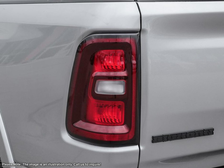 2025 Ram 1500 BIG HORN NIGHT EDITION IN BILLET SILVER EQUIPPED WITH A 3.0L TWIN TURBO I6 , 4X4 , 8SPD AUTO , PANO SUNROOF , 125L TANK , TONNEA-9