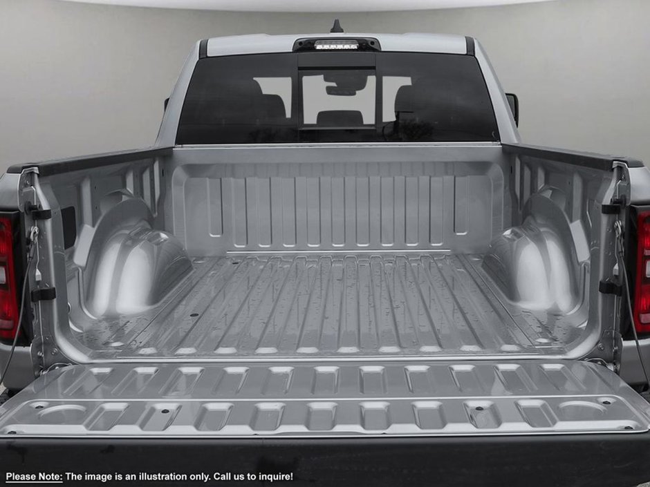 2025 Ram 1500 BIG HORN NIGHT EDITION IN BILLET SILVER EQUIPPED WITH A 3.0L TWIN TURBO I6 , 4X4 , 8SPD AUTO , PANO SUNROOF , 125L TANK , TONNEA-6