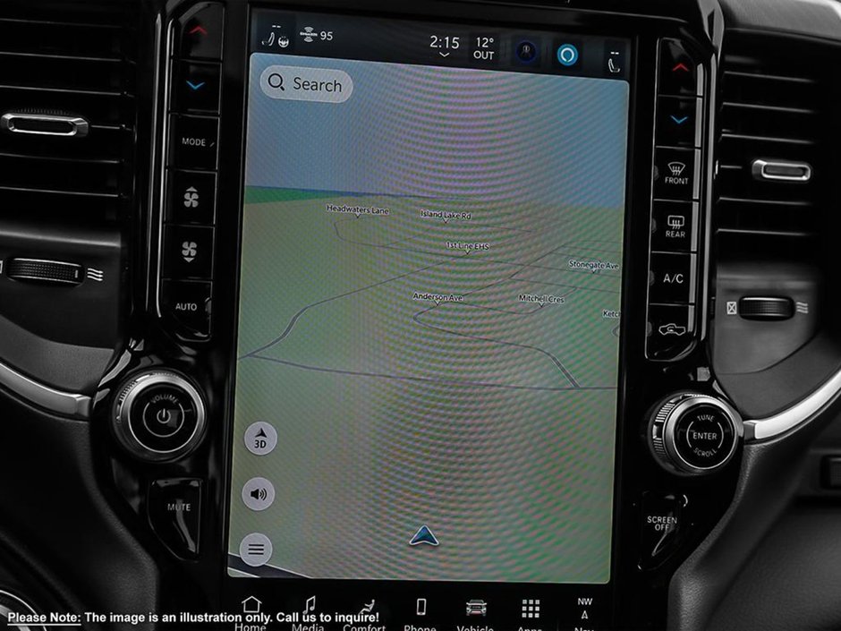 2025 Ram 1500 BIG HORN NIGHT EDITION IN BRIGHT WHITE EQUIPPED WITH A 3.0L TWIN TURBO I6 , 4X4 , 8SPD AUTO , TONNEAU COVER , BIG HORN LVL 2 , 2-16