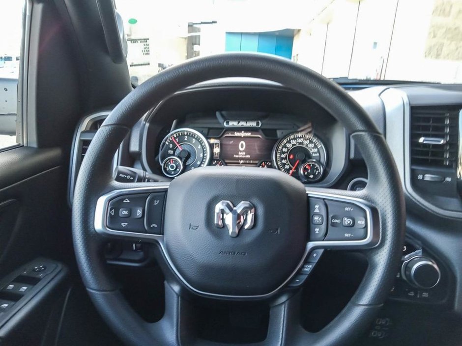 2025 Ram 1500 WARLOCK IN HYDRO BLUE EQUIPPED WITH A 3.0L TWIN TUBRO HURRICANE I6 , 4X4 , 8SPD AUTO , E LOCKER REAR AXLE , BACKUP CAM , PERF SH-12