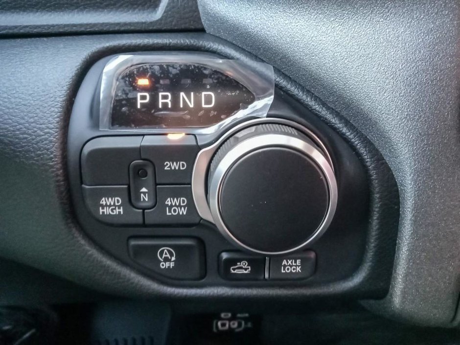 2025 Ram 1500 WARLOCK IN HYDRO BLUE EQUIPPED WITH A 3.0L TWIN TUBRO HURRICANE I6 , 4X4 , 8SPD AUTO , E LOCKER REAR AXLE , BACKUP CAM , PERF SH-16