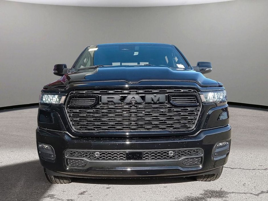 2025 Ram 1500 SPORT NIGHT EDITION IN DIAMOND BLACK EQUIPPED WITH A 3.0L TWIN TURBO I6 , 4X4 , 8SPD AUTO , PANORAMIC SUNROOF , SPORT LVL 1 , LE-1