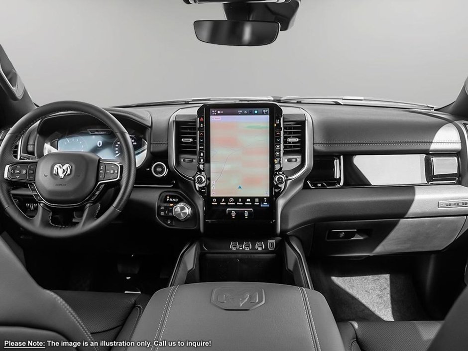 2025 Ram 1500 SPORT NIGHT EDITION IN BRIGHT WHITE EQUIPPED WITH A 3.0L TWIN TURBO I6 , 4X4 , 8SPD AUTO , SPORT LVL 1 , PANORAMIC SUNROOF , DUA-20