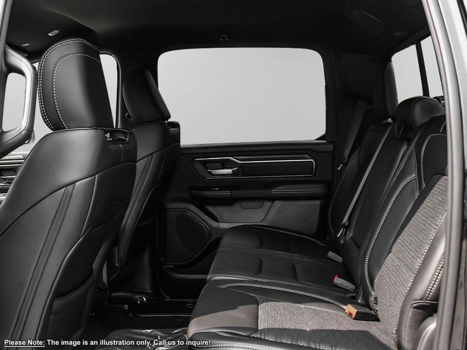 2025 Ram 1500 SPORT IN DIAMOND BLACK EQUIPPED WITH A 3.0L TWIN TURBO I6 , 4X4 , 8SPD AUTO , 22INCH RIMS , PWR RUNNING BOARDS , SPORT HOOD , PA-22