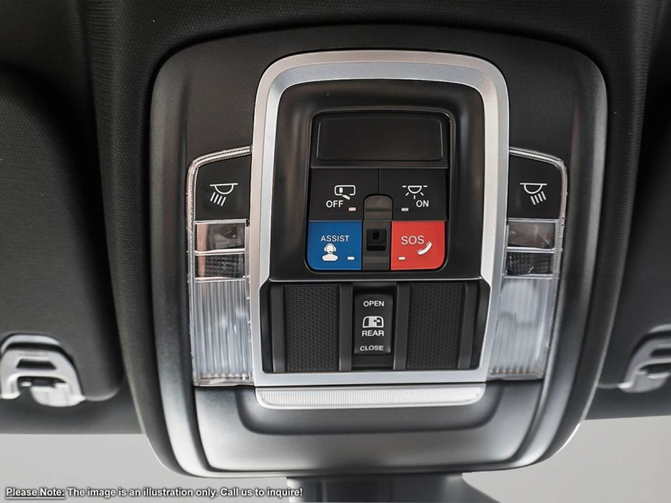 2025 Ram 1500 REBEL GT IN FLAME RED EQUIPPED WITH A 3.0L TWIN TUBRO I6 , 4X4 , 8SPD AUTO , REBEL LVL 2 , PANO SUNROOF , SIDE STEPS , 125L TANK-18