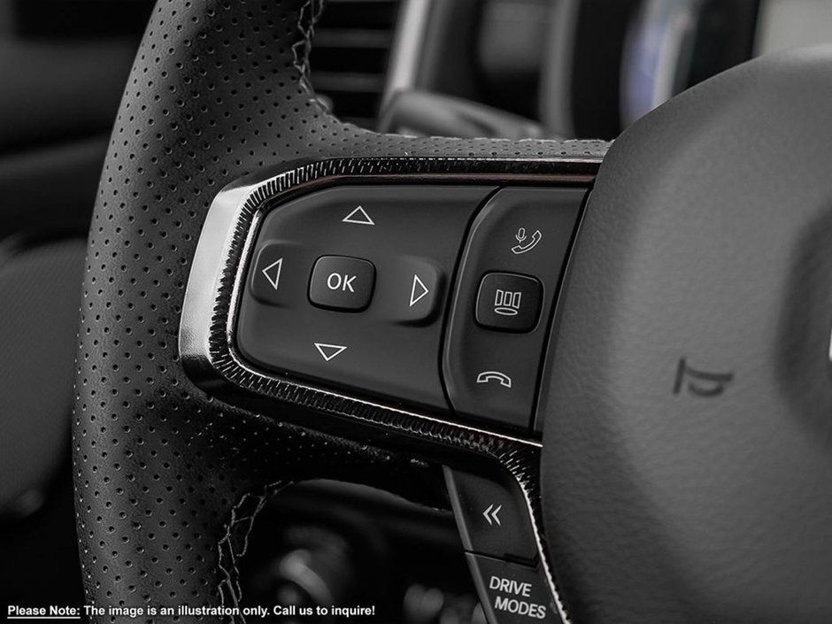 2025 Ram 1500 SPORT IN DIAMOND BLACK EQUIPPED WITH A 3.0L TWIN TURBO I6 , 4X4 , 8SPD AUTO , SPORT HOOD , PANORAMIC SUNROOF , TECH GROUP , TRAI-14