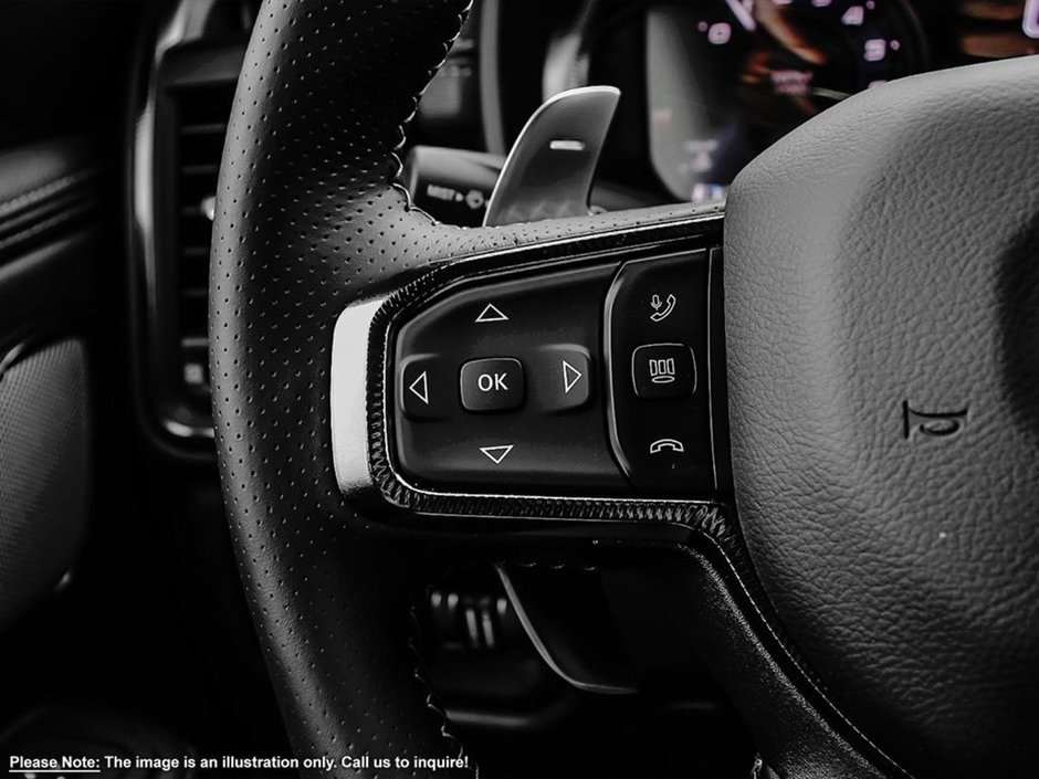 2025 Ram 1500 REBEL X IN BRIGHT WHITE EQUIPPED WITH A 3.0L TWIN TUBRO I6 , 4X4 , 8SPD AUTO , 125L TANK , REBEL LVL 2 , REBEL 10TH ANNIVERSARY-14