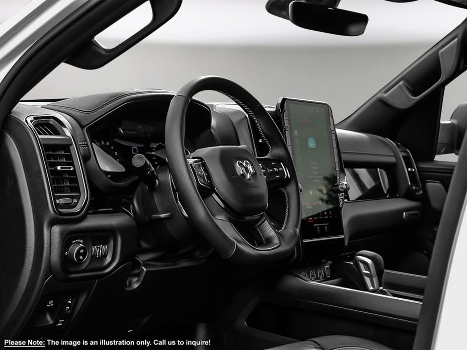 2025 Ram 1500 REBEL X IN BRIGHT WHITE EQUIPPED WITH A 3.0L TWIN TUBRO I6 , 4X4 , 8SPD AUTO , 125L TANK , REBEL LVL 2 , REBEL 10TH ANNIVERSARY-11