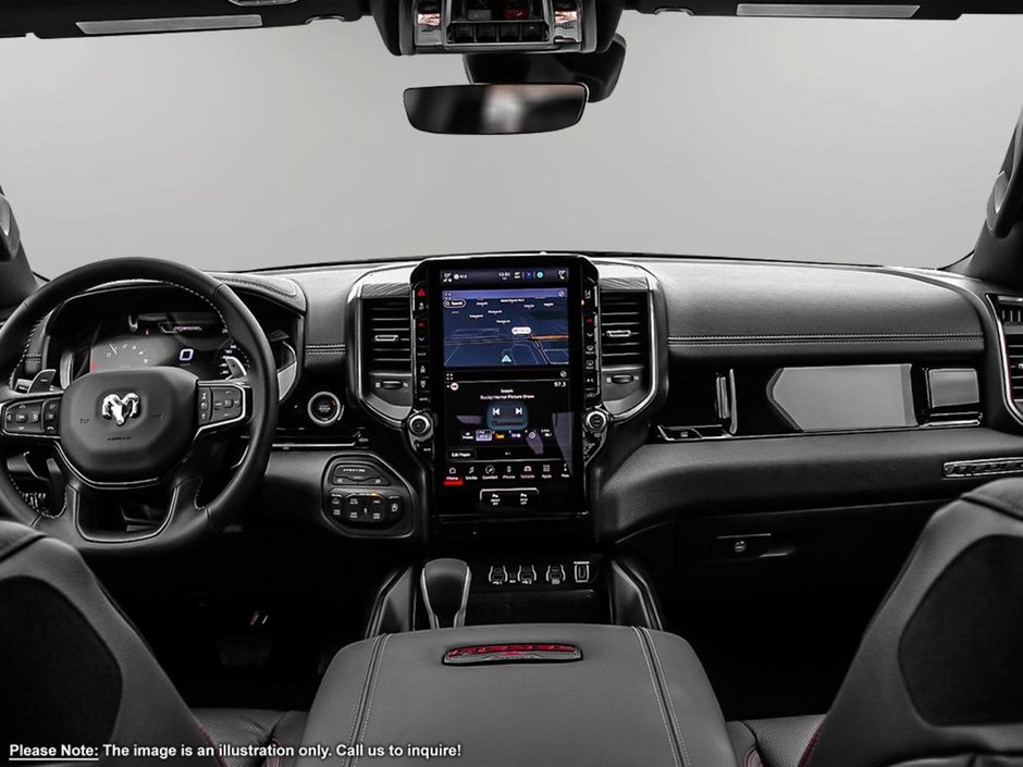 2025 Ram 1500 REBEL X IN BRIGHT WHITE EQUIPPED WITH A 3.0L TWIN TUBRO I6 , 4X4 , 8SPD AUTO , 125L TANK , REBEL LVL 2 , REBEL 10TH ANNIVERSARY-19