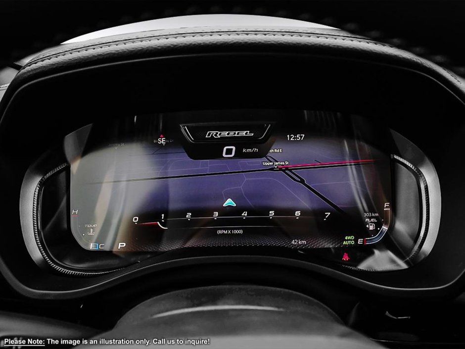 2025 Ram 1500 REBEL X IN DIAMOND BLACK EQUIPPED WITH A 3.0L TWIN TURBO I6 , 4X4 , 8SPD AUTO , 125L TANK , REBEL LVL 2 , REBEL 10TH ANNIVERSARY-13