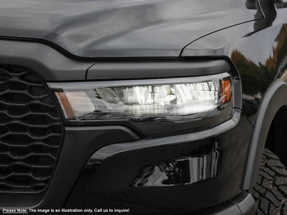 2025 Ram 1500 REBEL X IN DIAMOND BLACK EQUIPPED WITH A 3.0L TWIN TURBO I6 , 4X4 , 8SPD AUTO , 125L TANK , REBEL LVL 2 , REBEL 10TH ANNIVERSARY-9