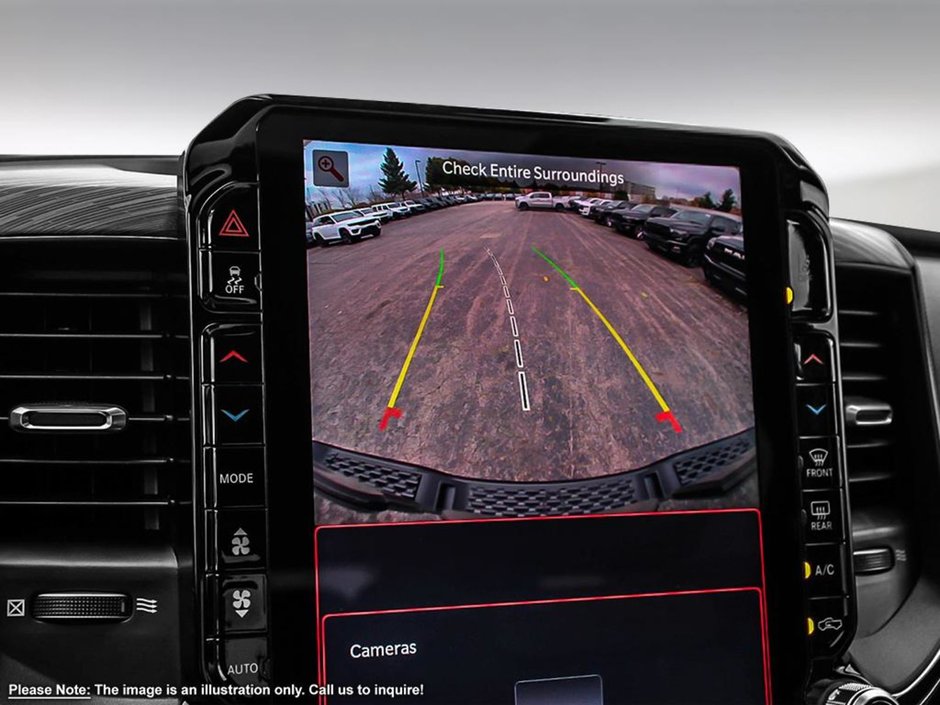 2025 Ram 1500 REBEL X IN DIAMOND BLACK EQUIPPED WITH A 3.0L TWIN TURBO I6 , 4X4 , 8SPD AUTO , 125L TANK , REBEL LVL 2 , REBEL 10TH ANNIVERSARY-17