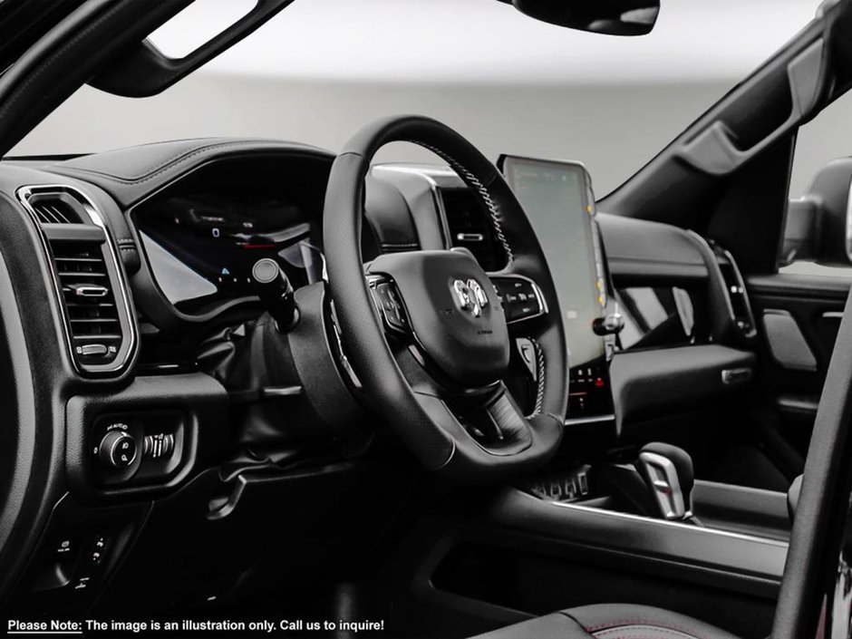 2025 Ram 1500 REBEL X IN DIAMOND BLACK EQUIPPED WITH A 3.0L TWIN TURBO I6 , 4X4 , 8SPD AUTO , 125L TANK , REBEL LVL 2 , REBEL 10TH ANNIVERSARY-11