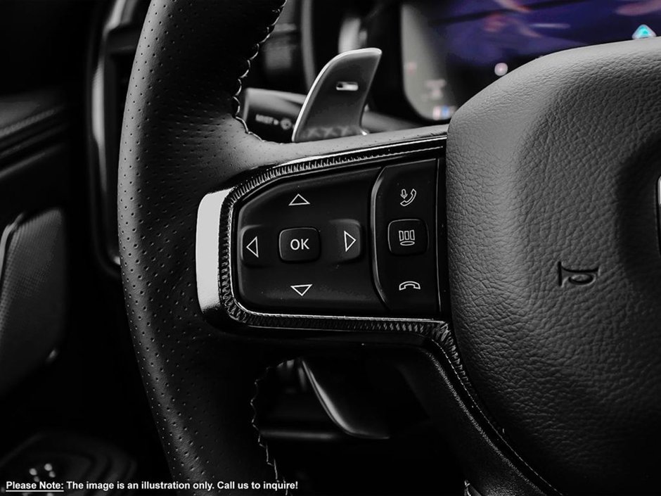 2025 Ram 1500 REBEL X IN DIAMOND BLACK EQUIPPED WITH A 3.0L TWIN TURBO I6 , 4X4 , 8SPD AUTO , 125L TANK , REBEL LVL 2 , REBEL 10TH ANNIVERSARY-14