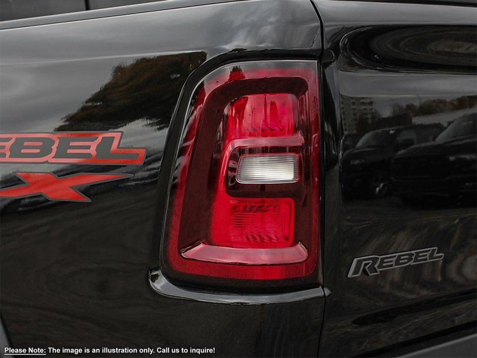 2025 Ram 1500 REBEL X IN DIAMOND BLACK EQUIPPED WITH A 3.0L TWIN TURBO I6 , 4X4 , 8SPD AUTO , 125L TANK , REBEL LVL 2 , REBEL 10TH ANNIVERSARY-10