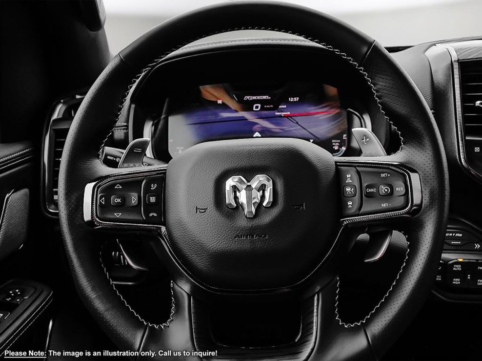 2025 Ram 1500 REBEL X IN DIAMOND BLACK EQUIPPED WITH A 3.0L TWIN TURBO I6 , 4X4 , 8SPD AUTO , 125L TANK , REBEL LVL 2 , REBEL 10TH ANNIVERSARY-12