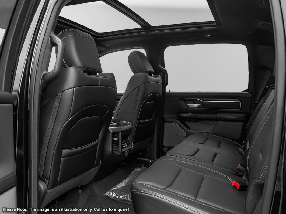 2025 Ram 1500 SPORT IN DIAMOND BLACK EQUIPPED WITH A 3.0 L TWIN TURBO I6 , 4X4 , 8SPD AUTO , 125L TANK , PANORAMIC SUNROOF , SPORT LVL 1 , TEC-20