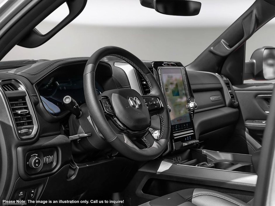 2025 Ram 1500 SPORT IN BILLET SILVER EQUIPPED WITH A 3.0L TWIN TURBO I6 , 4X4 , 8SPD AUTO , SPORT HOOD , PANORAMIC SUNROOF , BACKUP CAM , HEAT-11