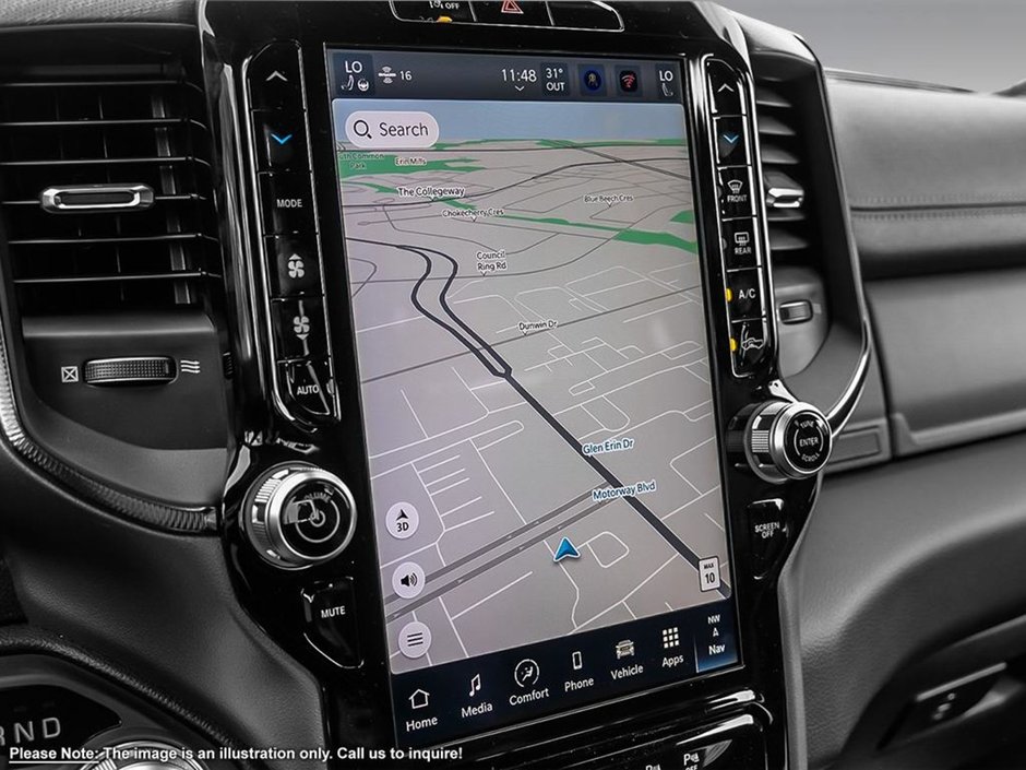 2025 Ram 1500 SPORT IN BILLET SILVER EQUIPPED WITH A 3.0L TWIN TURBO I6 , 4X4 , 8SPD AUTO , SPORT HOOD , PANORAMIC SUNROOF , BACKUP CAM , HEAT-17