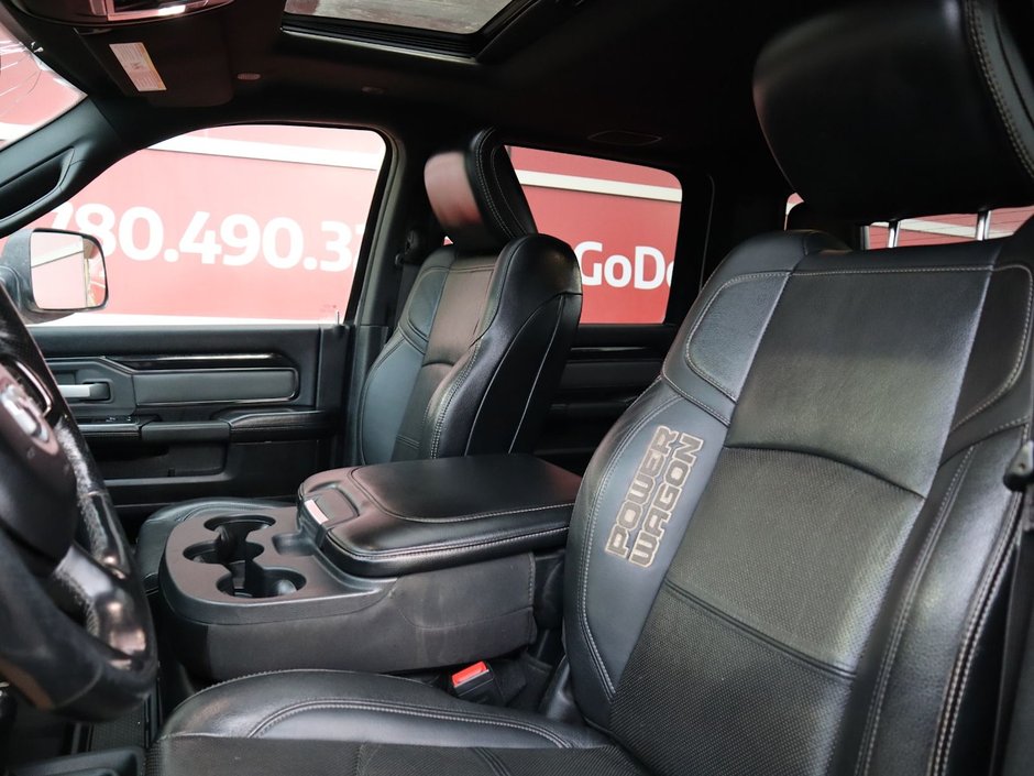 2019 Ram 2500 POWER WAGON IN BRIGHT WHITE EQUIPPED WITH A 6.4L HEMI V8 , 4X4 , 8SPD AUTO , 12INCH W/NAV , 17 SPEAKER HIGH PERF AUDIO , SUNROOF-17