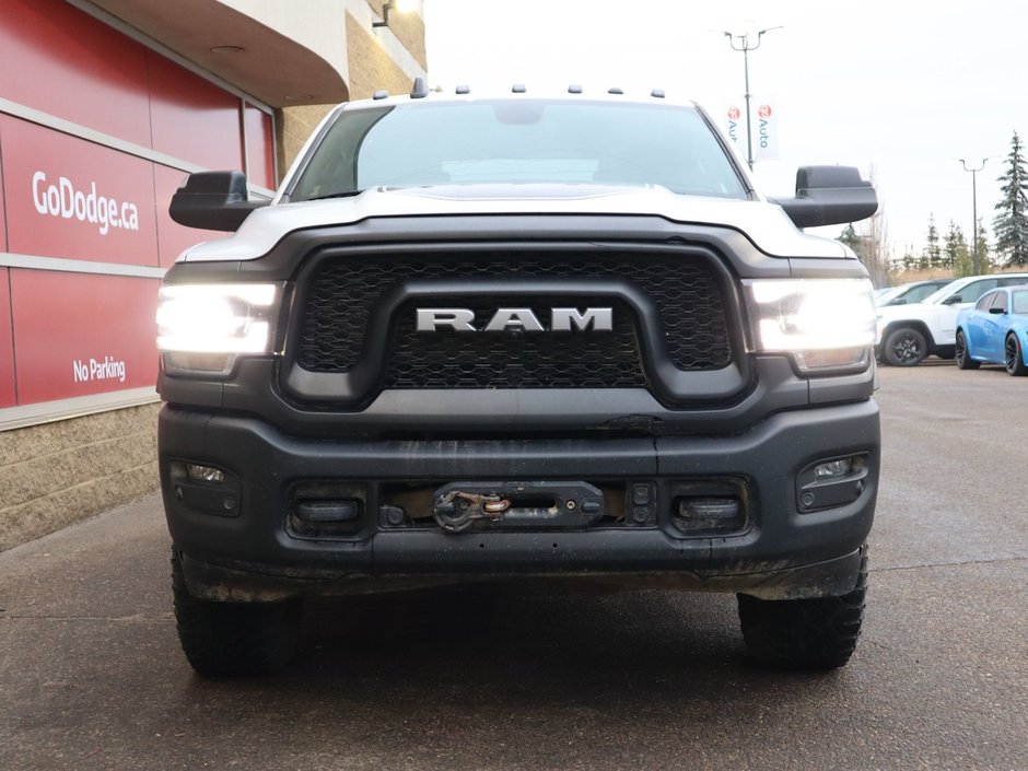 2019 Ram 2500 POWER WAGON IN BRIGHT WHITE EQUIPPED WITH A 6.4L HEMI V8 , 4X4 , 8SPD AUTO , 12INCH W/NAV , 17 SPEAKER HIGH PERF AUDIO , SUNROOF-1