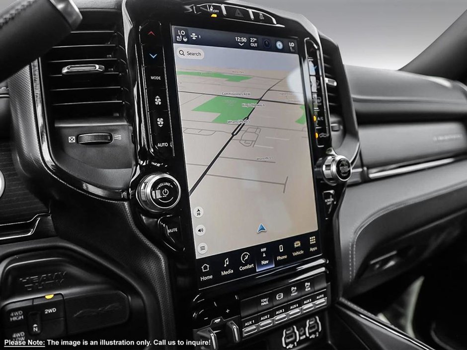 2023 Ram 2500 LIMITED NIGHT EDITION, 6.7L CUMMINS TURBO DIESEL I6, 12 UCONNECT 5 W/NAV, 360 CAMERA, ADAPTIVE CRUISE, SUNROOF-17