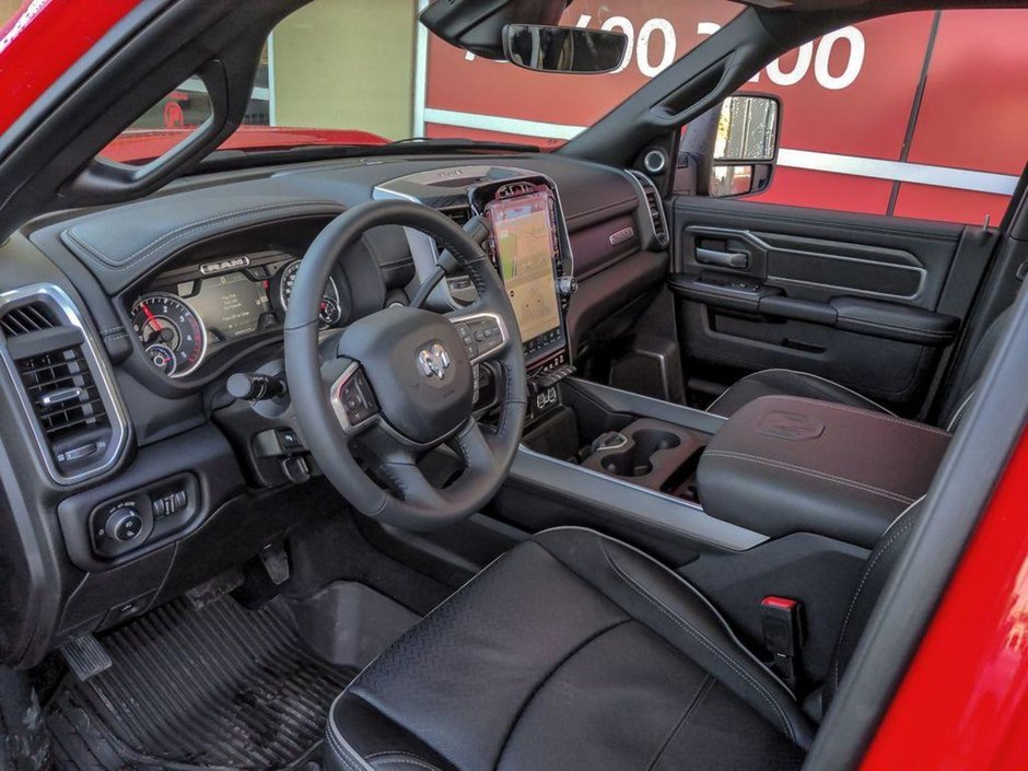 2024 Ram 2500 LARAMIE NIGHT EDITION, 6.7L CUMMINS TURBO DIESEL I-6, SUNROOF, HTD/VNTD FRONT SEATS, ADAPTIVVE CRUISE W/ STOP'N'GO, TRI-FOLD TON-12