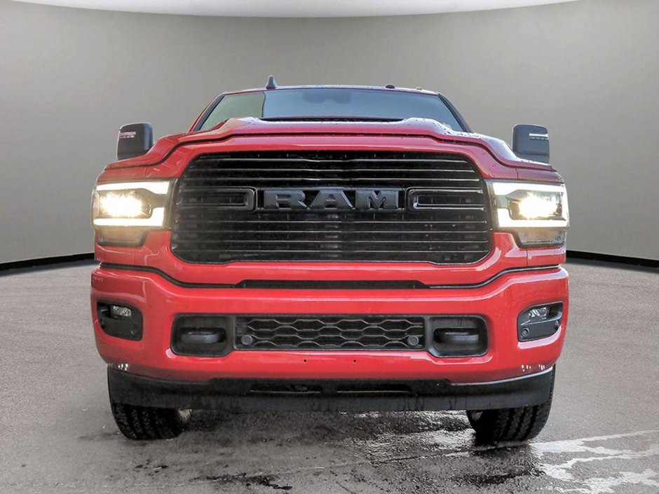 2024 Ram 2500 LARAMIE NIGHT EDITION, 6.7L CUMMINS TURBO DIESEL I-6, SUNROOF, HTD/VNTD FRONT SEATS, ADAPTIVVE CRUISE W/ STOP'N'GO, TRI-FOLD TON-1