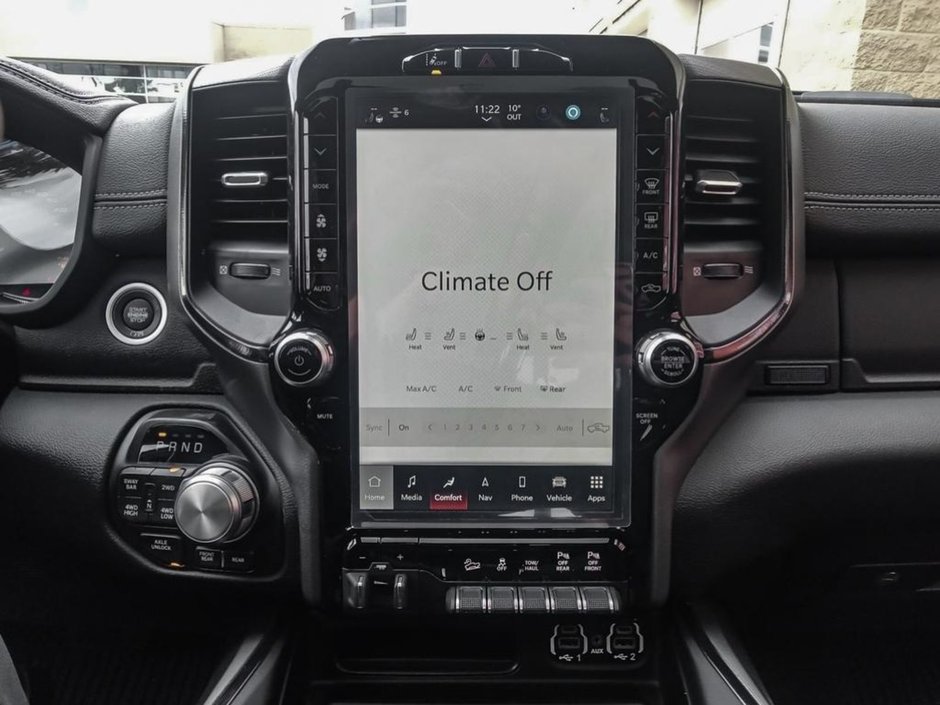 2024 Ram 2500 POWER WAGON IN GRANITE CRYSTAL METALLIC EQUIPPED WITH A 6.4L HEMI V8 , 4X4 , 8SPD AUTO , SUNROOF , 12INCH TOUCHSCREEN W/NAV , AL-18